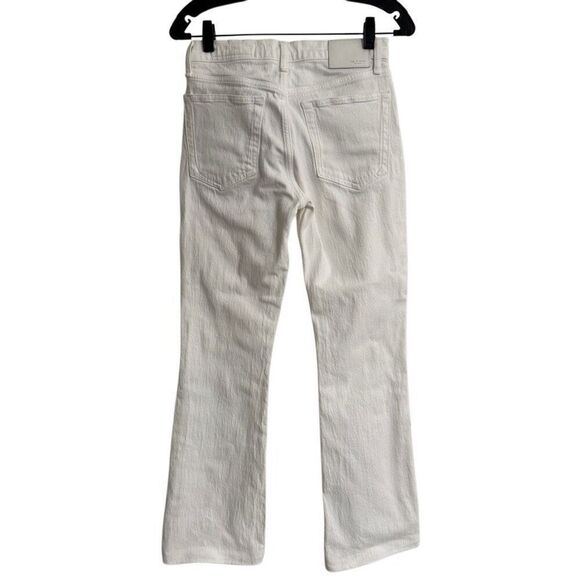 Rag & Bone Peyton Mid-rise Bootcut Jeans 25 Optic White - Picture 5 of 11